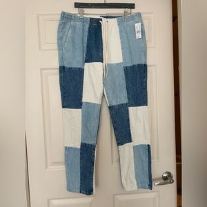 Pacsun patchwork jeans